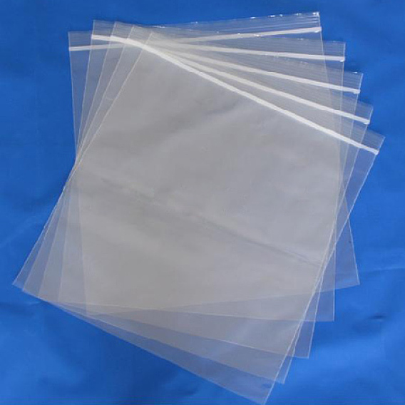 Plastic Zip Lock Bags, Resealable Packaging Bags, Top Seal, Self Seal Bag, Rectangle