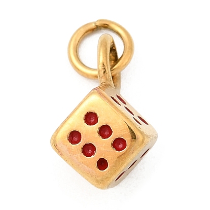 304 нержавеющей стальной эмали подвески, амулеты в кости, ионное покрытие (ip), с целью перехода в кольце