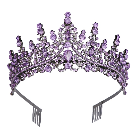 Сплав горный хрусталь ленты для волос, аксессуары для волос для женщин и девочек, корона