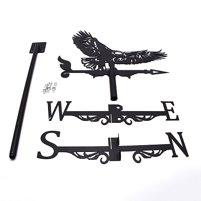 Iron Display Decorations, for Outdoor Garden Decoration, Eagle
