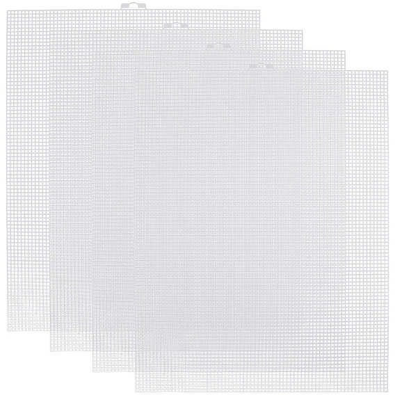 Холсты из полиэтиленовой сетки, для вышивания, изготовление акриловой пряжи, трикотажные и вязаные проекты, прямоугольные