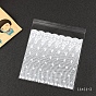 Square Opp Cellophane Self-adhesive Cookie Bags, Snacks Package Bags