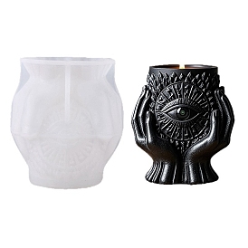 Силиконовые формы для свечей на Хэллоуин, глаз стража, формы для литья гипсовой смолы, готическом стиле