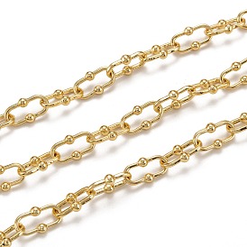Alloy Cable Chains, Long-Lasting Plated, Unwelded, Cadmium Free & Lead Free, with Spool