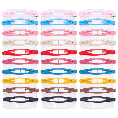 4 наборы заколок для волос с железными кнопками