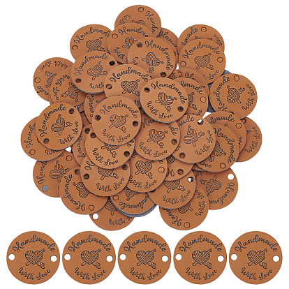 60 шт. этикетки из искусственной кожи, для джинсов своими руками, , обуви, аксессуары для шляп