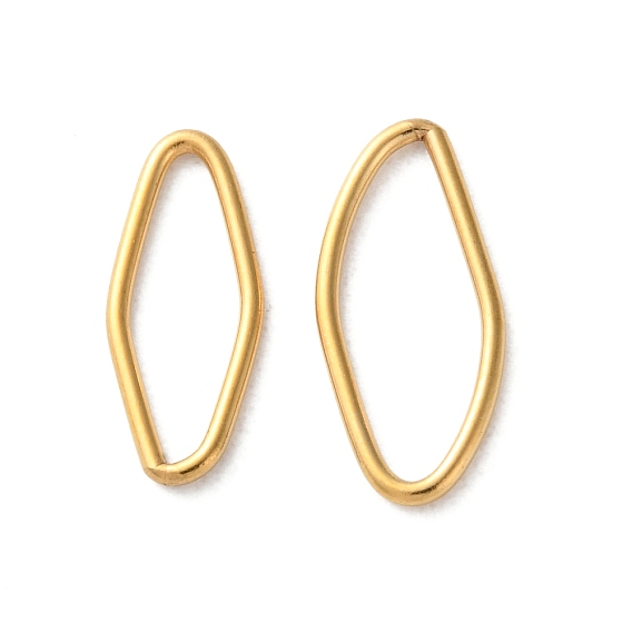 Ионное покрытие (ip) 304 соединительные кольца из нержавеющей стали, овальные