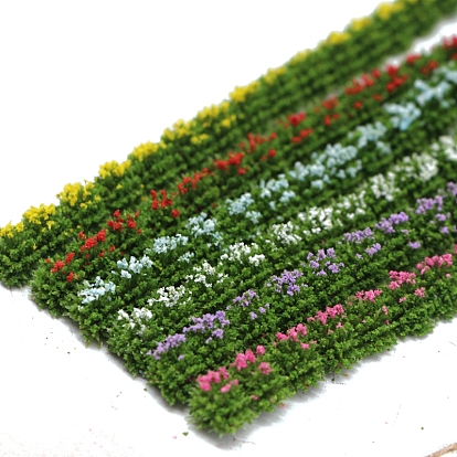 6шт. кустовой цветок кустовое растение мини-модель, аксессуары для кукольного домика с микро-ландшафтом, притворяясь опорными украшениями