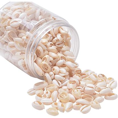 Бусины из каури, без отверстия 