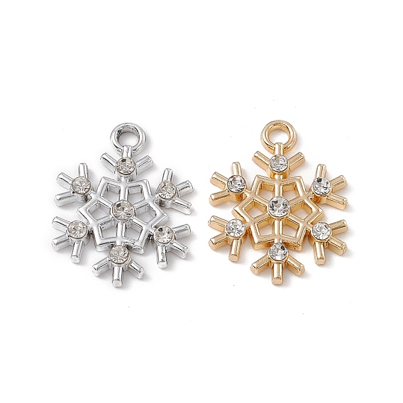 Сплава кристалла горный хрусталь подвески, снежинка очарование