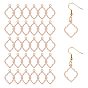 Pendentifs à lunette ouverte en alliage, accessoires de remplissage, pour résine époxy, fabrication de bijoux en résine, charmes de feuilles