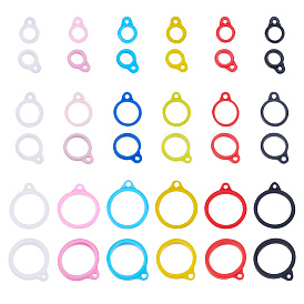 36шт 18 стиль силиконовый кулон, для изготовления электронных стилусов и зажигалок, кольцо