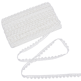 Кружевная отделка из полиэстера, сердце