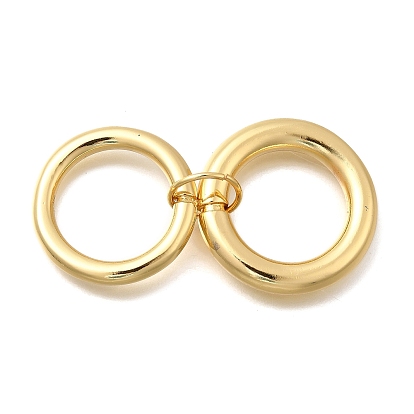 Латунные соединительные колечки, двойные кольцевые ссылки