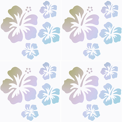 Pegatinas autoadhesivas para coche con motivos de mascotas, Calcomanías decorativas impermeables florales para coche para decoración de coche.