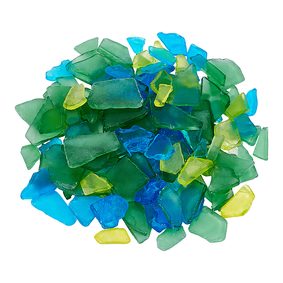 100шт. самородки, декоративная подставка из матового стекла, аксессуары для украшения аквариума в микроландшафте