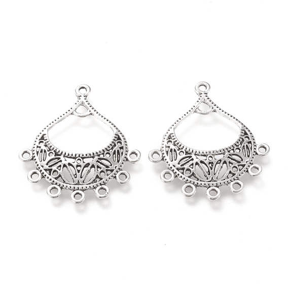 Alloy Chandelier Component Links, Teardrop