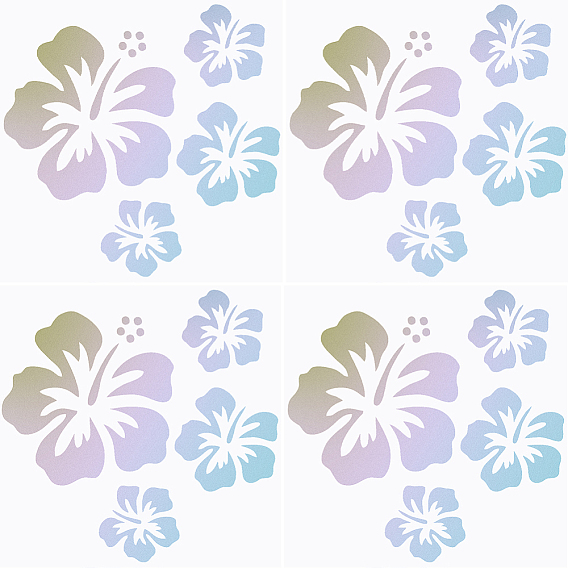 Pegatinas autoadhesivas para coche con motivos de mascotas, Calcomanías decorativas impermeables florales para coche para decoración de coche.