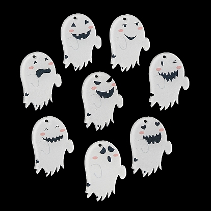 Акриловые подвески с принтом на Хэллоуин, призрак