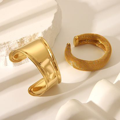 Элегантный романский стиль 304 браслеты из нержавеющей стали для женщин