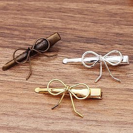 Iron Alligator Hair Clips Finding, Bowknot