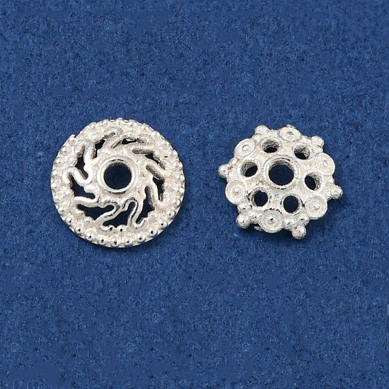 925 конус/колпачки бусин из стерлингового серебра