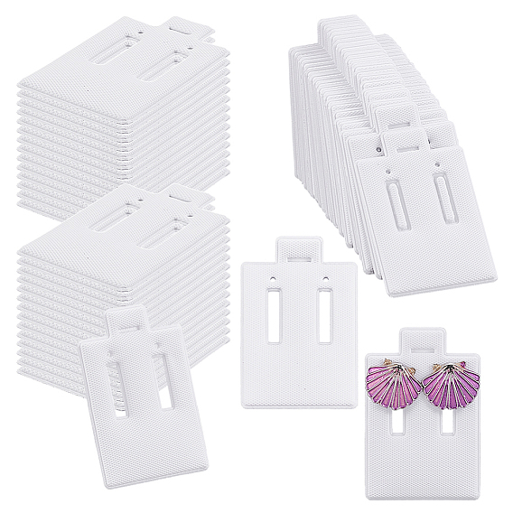 ПВХ подставки для сережек, демонстрационные стеллажи для ювелирных изделий, прямоугольные