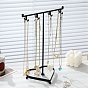 Iron Necklace Display Stands, Necklace Storage, Heart