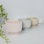 Ceramic Candle Cups, Candle Jar, Candle Vessel, for Candle Holder Making Tools