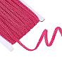 2Bags Polyester Lace Trim, Wavy Trimming for Home Textile Decoration