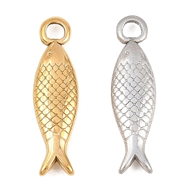 304 подвески из нержавеющей стали, амулет из рыбы сардина