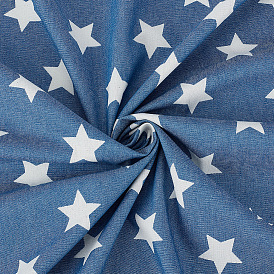 1м ткань из хлопчатобумажной джинсовой ткани с принтом, для аксессуаров одежды