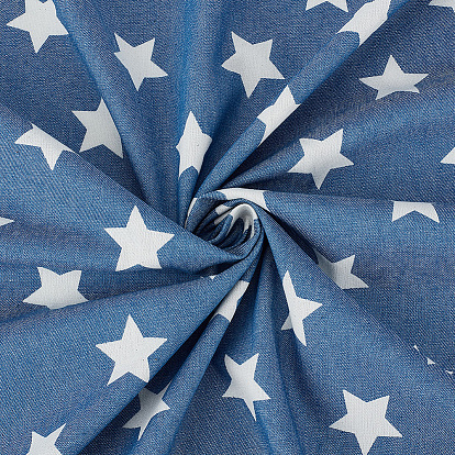 1м ткань из хлопчатобумажной джинсовой ткани с принтом, для аксессуаров одежды