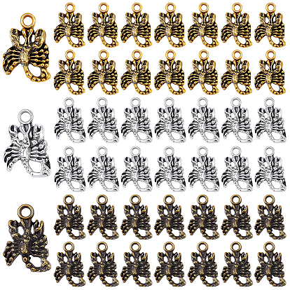 150 шт 3 стили подвески из сплава в тибетском стиле, скорпион
