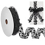 2 ruban polyester en paquet, plat avec motif note de musique