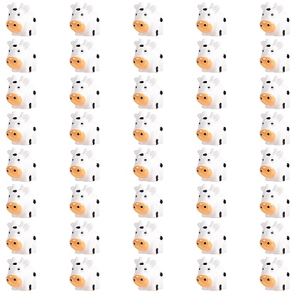 40украшение для домашнего дисплея мини-коровы из смолы