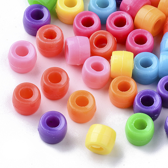 Opaque Polystyrene(PS) Plastic Beads, Column