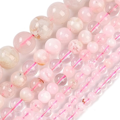 Природного кварца lodolite нитей бисера, круглые