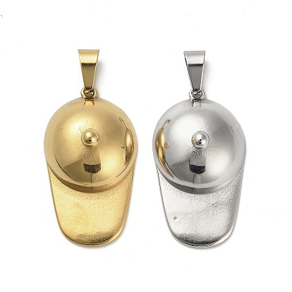 304 подвески из нержавеющей стали, шарм шляпы, ионное покрытие (ip)