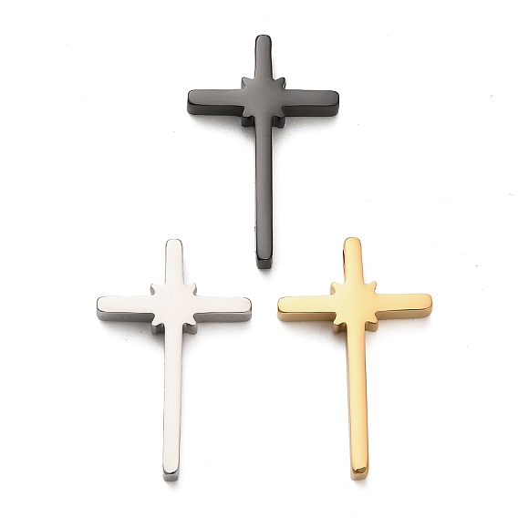 304 подвески из нержавеющей стали, крестик