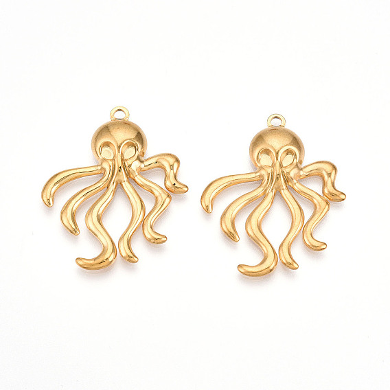 304 подвески из нержавеющей стали, ионное покрытие (ip), прелести осьминога