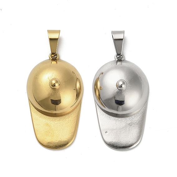 304 подвески из нержавеющей стали, шарм шляпы, ионное покрытие (ip)