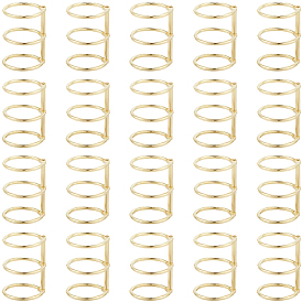 3-Ring-Eisen-Loseblatt-Buchbinder mit Scharnierringen