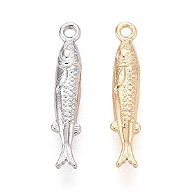 Латунные подвески, рыба