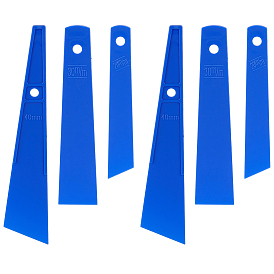 12шт. пластиковый скребок для клея из полипропилена, Скребок для обоев, инструмент для самостоятельного изготовления, принадлежности для покраски