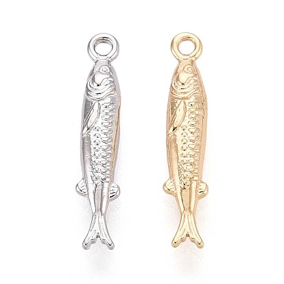 Латунные подвески, рыба