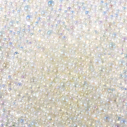 Пузырьковые бусы, DIY 3 D украшения искусства ногтя бисера мини стекла, крошечные шарики ногтей икрой