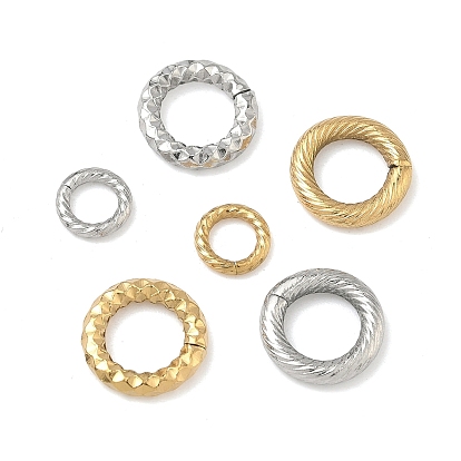 304 нержавеющей стали связывающий кольца, текстурированное круглое кольцо, ионное покрытие (ip)