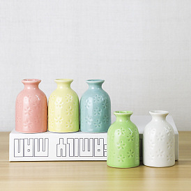 Ende ceramics modern minimalist creative home mini ceramic vase ornaments decorative hydroponic vase small vase