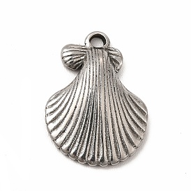 304 Stainless Steel Pendants, Shell